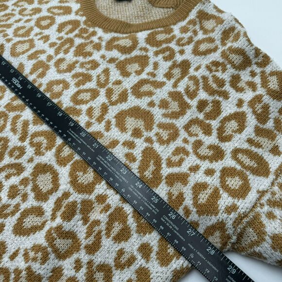 TORRID | Size 3 22/24‎ Cheetah Leopard Animal Print Long Sleeve Pullover Sweater - Picture 9 of 9